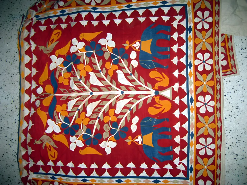 Appliqué tree of life