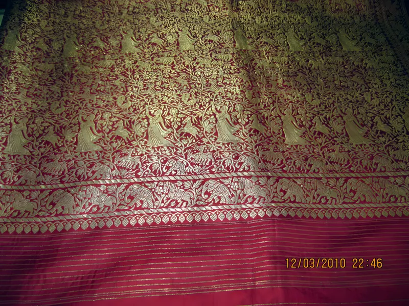 Gold brocade