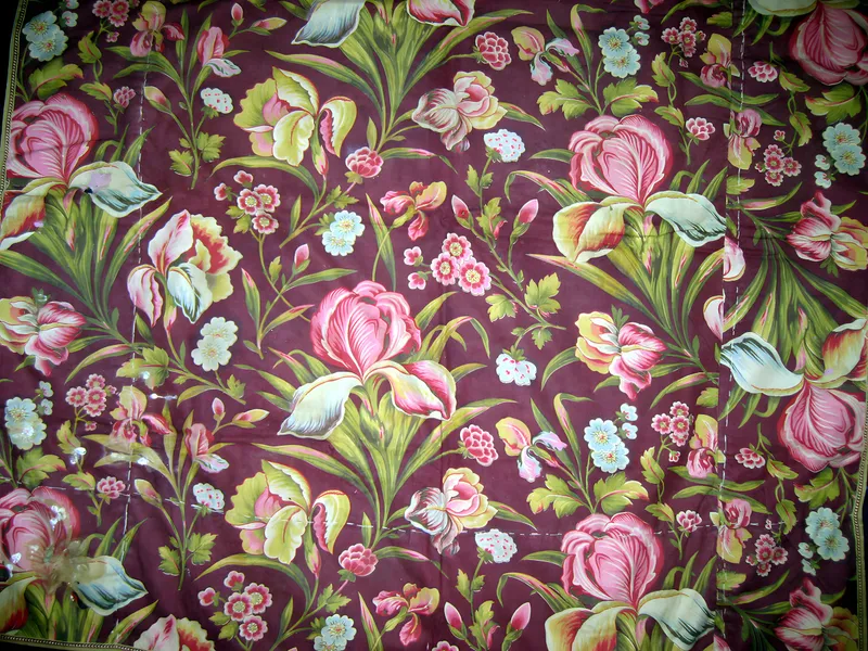 Printed chintz