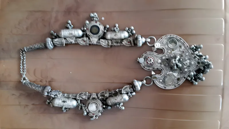 Silver necklace