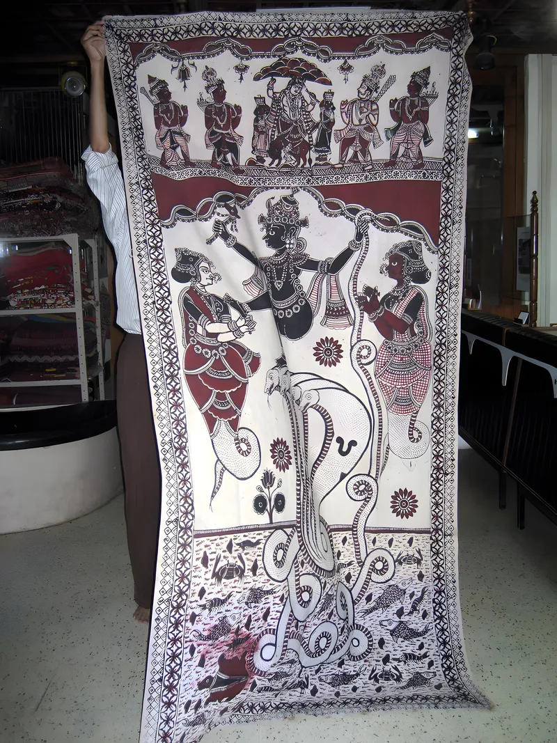 Kalamkari hanging, South India