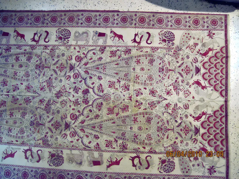 Kalamkari with animals