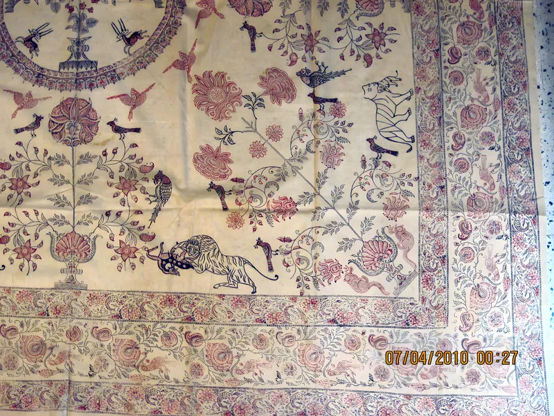 Kalamkari with animals
