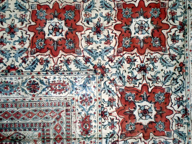 Kalamkari, detail