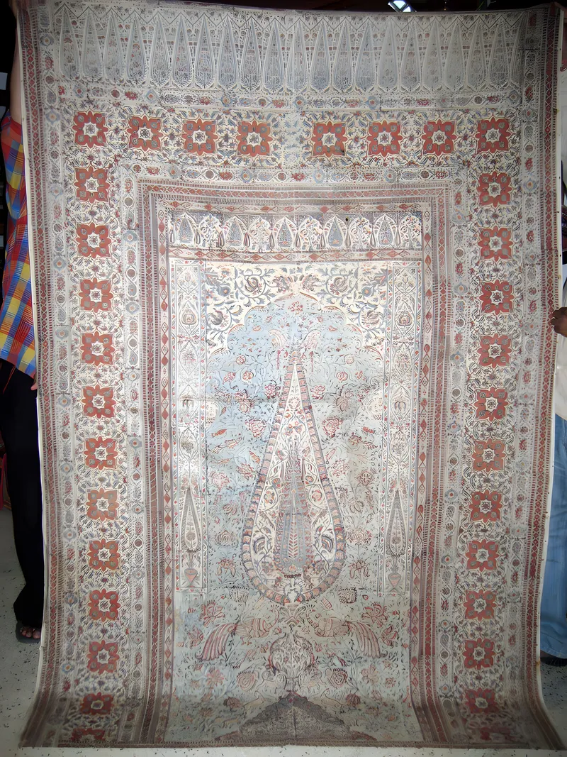 Kalamkari prayer cloth