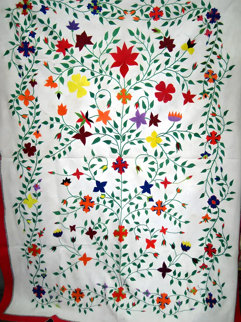Scattered-flower kantha