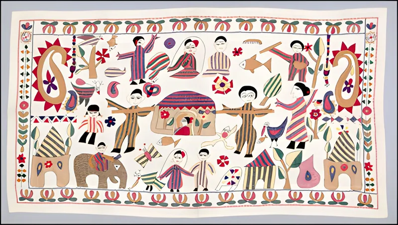 Figurative kantha