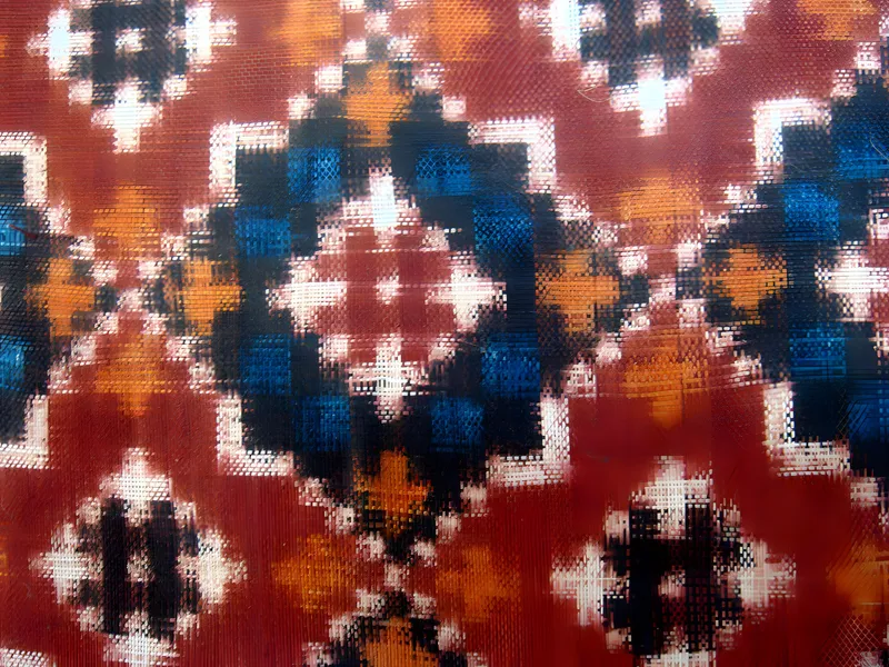 Patola, detail