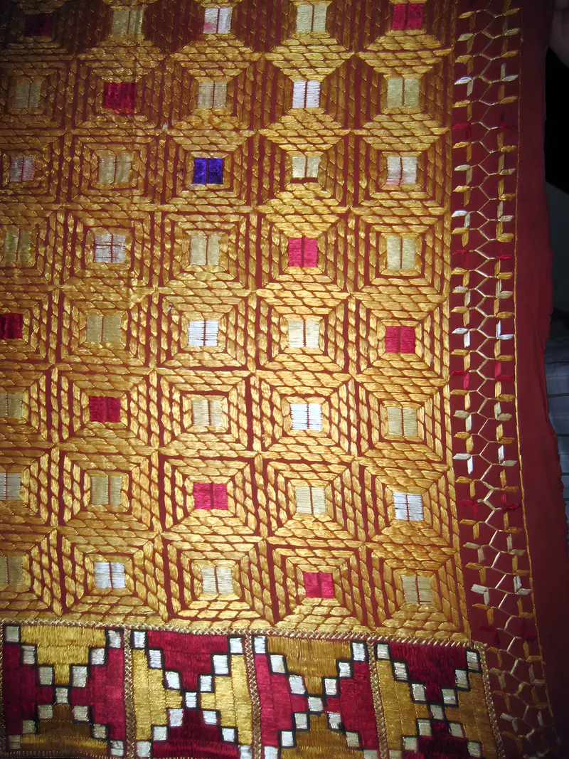 Phulkari bagh, detail