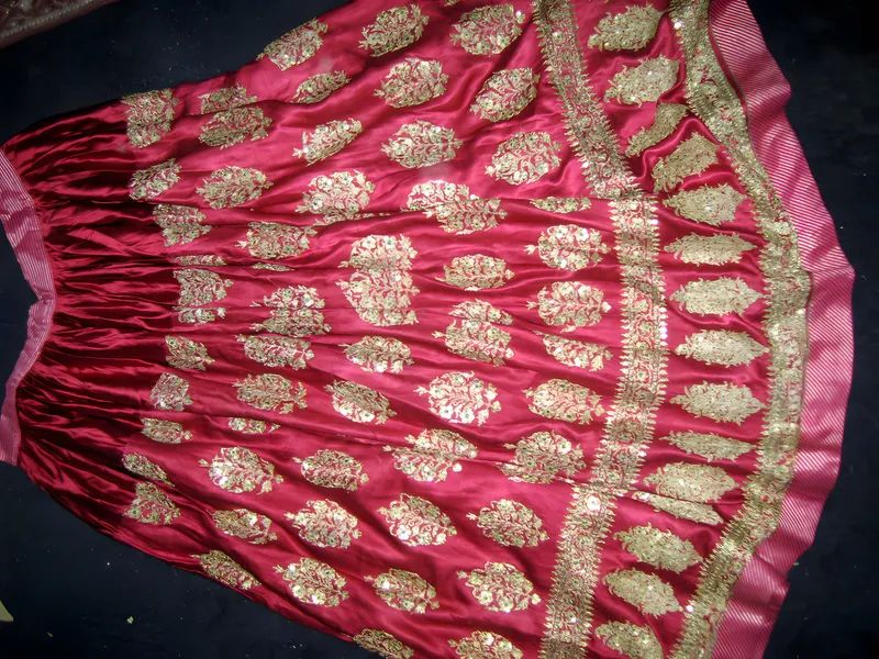 Zardozi skirt