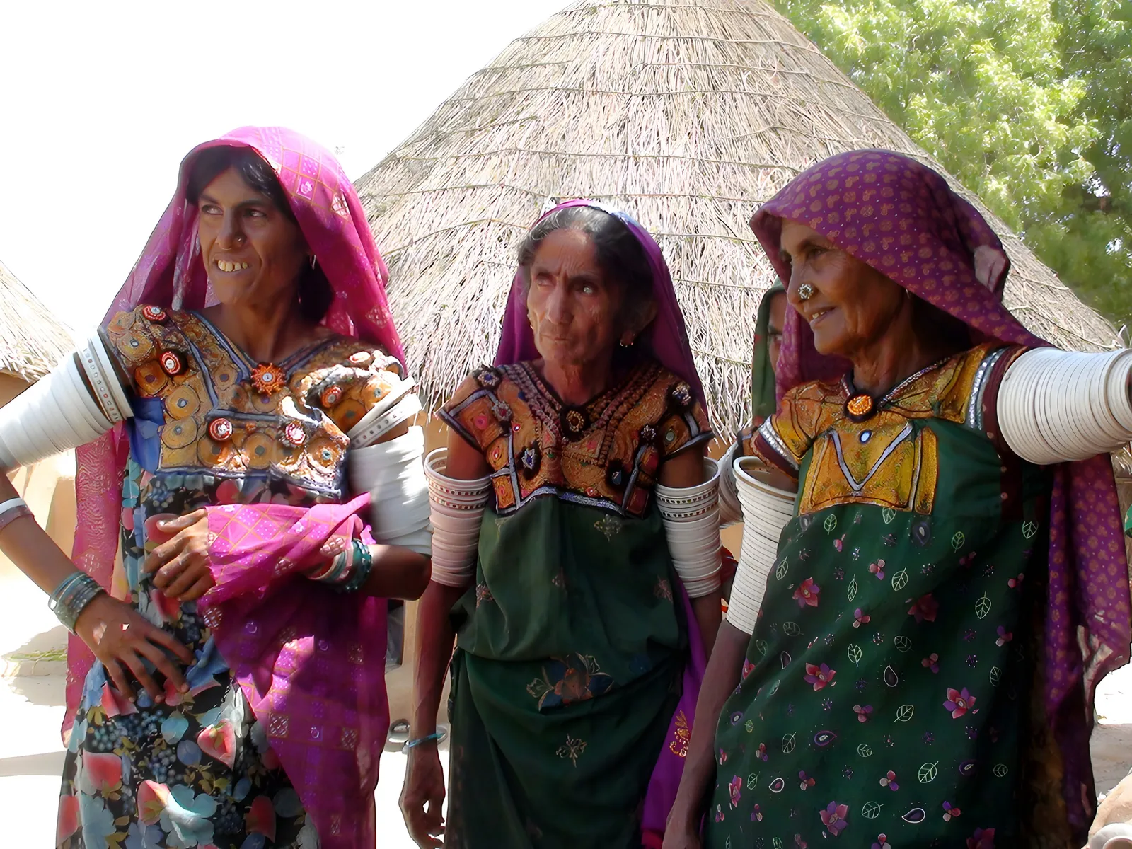Women of a Kutch village