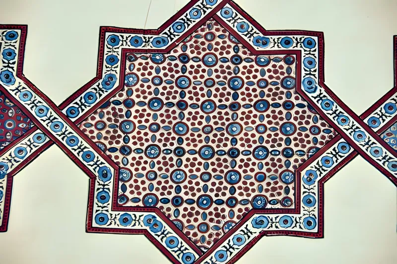 Block-printed cloth
