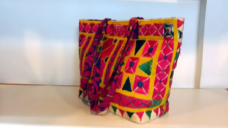 Embroidered bag