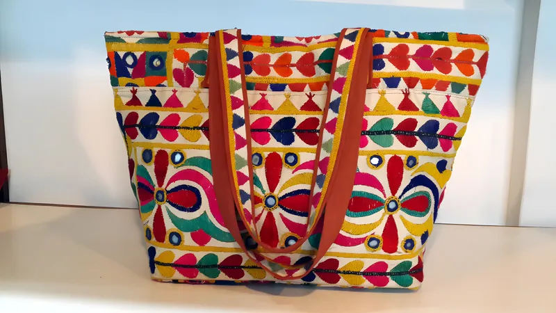 Embroidered bag