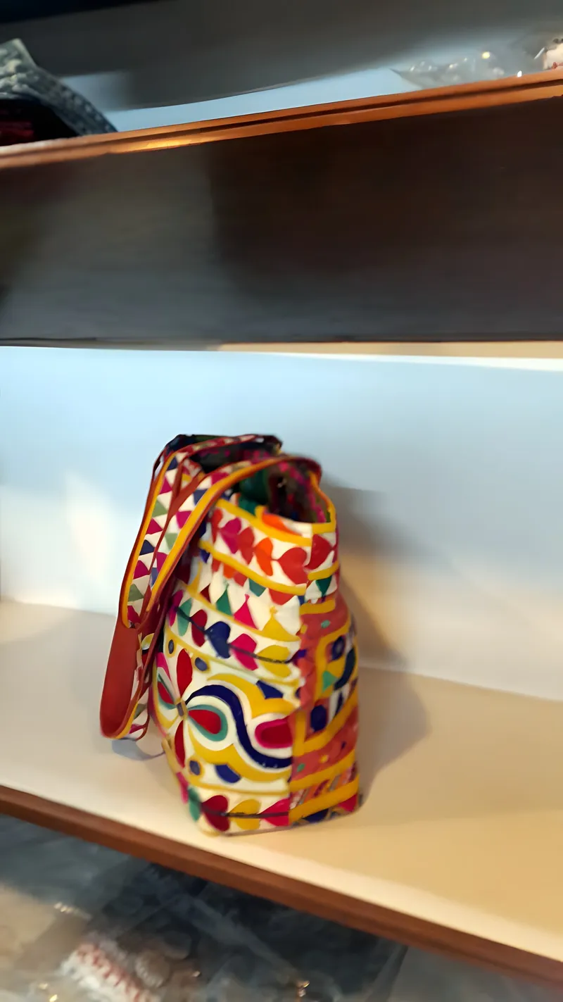 Mirror-work bag