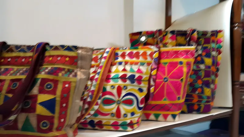 Embroidered bag