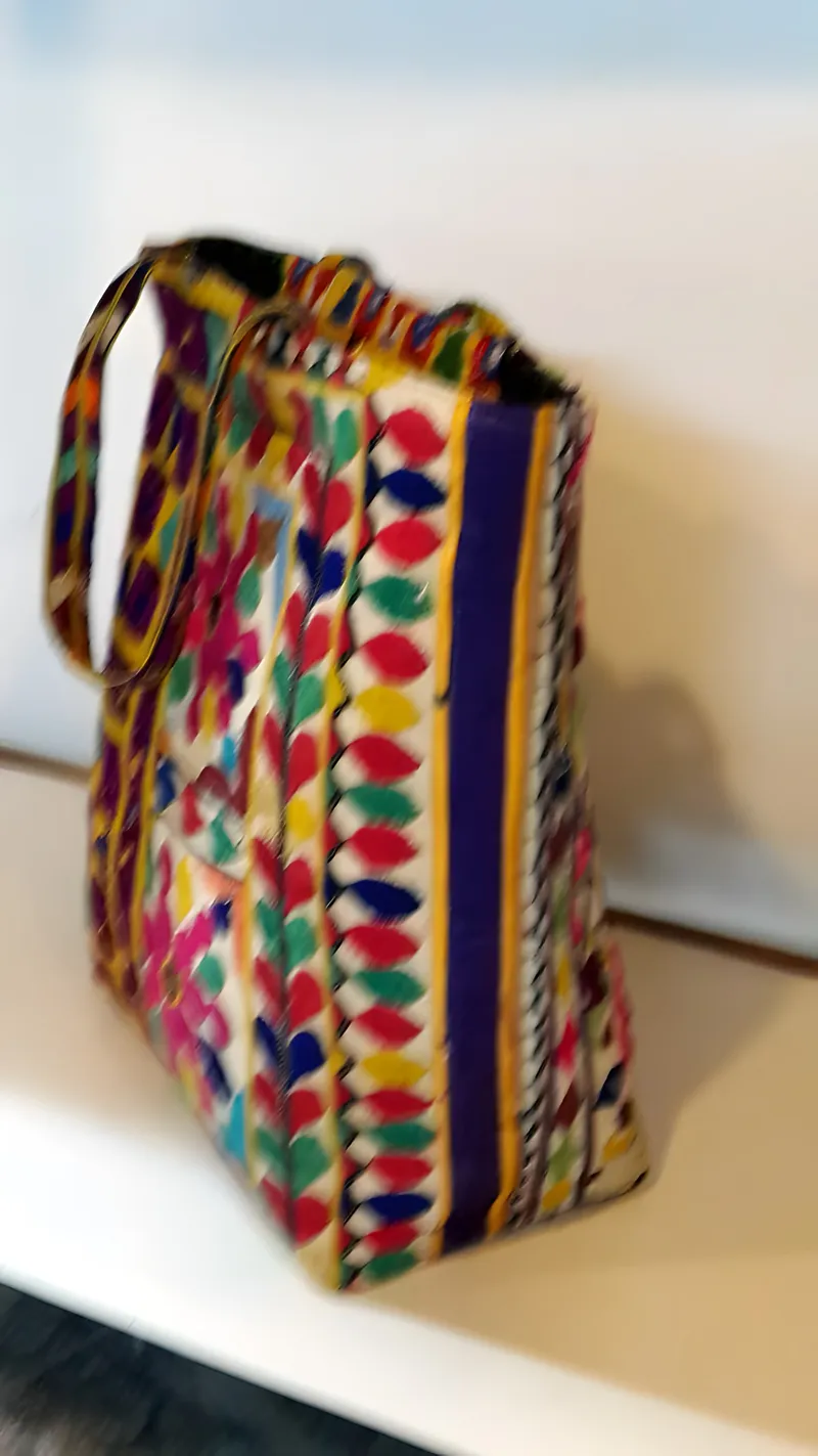Embroidered bag