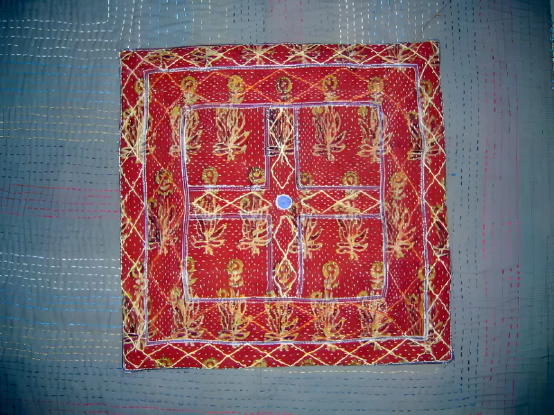 Appliqué cushions