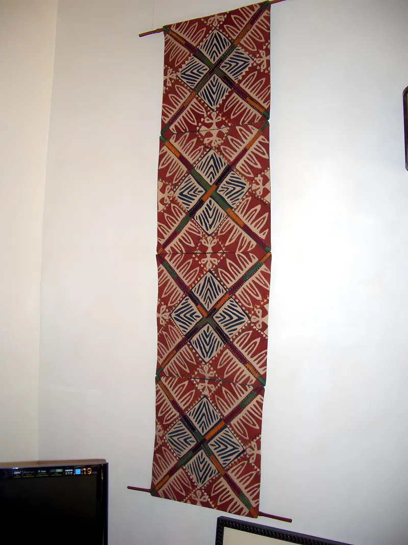 Appliqué wall hanging designed by Sohel