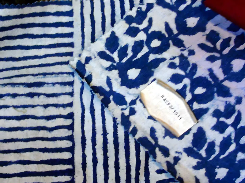Indigo prints