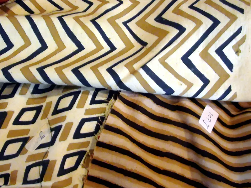 Geometric block prints